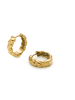Luxenter Ohrringe Caiki mit 18 Karat Gelbgold-Finish – 11,5 mm – CAIKI