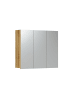ebuy24 Spiegelschrank PureBliss Eier 80 x 17 cm