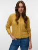 Vero Moda Strickjacke in Spicy Mustard