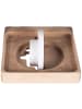 VCM  Holz Regal Buchstabe F für Toniebox Tonies Figuren in Grau