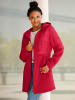 Sieh an! Steppjacke in rot