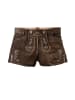 MADDOX Lederhose DALIA in braun