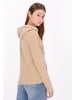 myMo Damen Fleecejacke in Beige