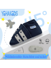 Yalion Baby Leder-Krabbelschuhe in in Dunkelblau