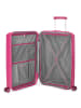 Roncato B-Flying Move 4 Rollen Kofferset 3-teilig mit Dehnfalte magenta