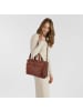 Plevier Vintage Larry Aktentasche Leder 40 cm Laptopfach in cognac