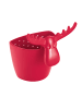 koziol RUDOLF - Teesieb in raspberry red