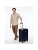 BRIC`s Life 4 Rollen Trolley M 71 cm mit Dehnfalte in blue