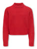 KIDS ONLY Pullover KOGRENE LIFE LS BUTTON O-NECK CP KNT in salsa
