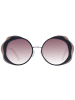 Ted Baker Frauen Sonnenbrille Rund Schwarz