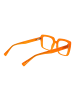Guess Unisex Optische Fassungen Quadratisch Orange