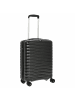 Roncato Wave - 4-Rollen Kabinentrolley S 55 cm in schwarz