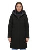 Betty Barclay Outdoorjacke mit Kapuze in Schwarz