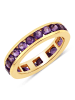 Rafaela Donata Ring Sterling Silber Amethyst in gelbgold