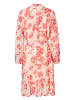 More & More Chiffonkleid in flower branches print rose pink