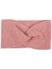 styleBREAKER Feinstrick Stirnband in Altrose