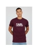 Karl Lagerfeld T-Shirt 755087 in bordeaux