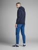 Jack & Jones Corp Sweat Hood Kapuzen Sweatshirt Jumper Reg Fit in Navy