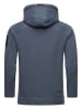 STONE HARBOUR Hoodie Caspian Sailor in Dusty Blue Melange