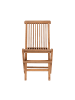 ebuy24 Esszimmerstuhl Toledo Teak Dekor 2er Set