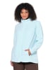 Ulla Popken Sweatjacke in baby blau
