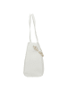 Valentino Oaxaca Schultertasche 35 cm in bianco