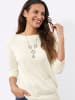 WITT WEIDEN 3/4-Arm-Pullover in ecru