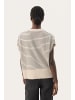 PART TWO Strickweste NatayaPW Baggy fit in Whitecap Gray Stripe