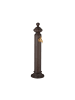 relaxdays Standbrunnen in Braun - (B)20,5 x (H)87 x (T)24 cm