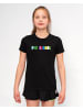 BIDI BADU New York Chill Junior Tee - black, mixed in Schwarz/mehrfarbig