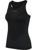 Hummel Hummel Top Hummel First Multisport Damen Dehnbarem Nahtlosen in BLACK