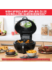 Tefal FZ 773815 ActiFry Genius Smart Heißluft-Fritteuse 1200 ml in schwarz