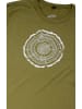 Life-Tree Rundhals T-Shirt für Herren in grün
