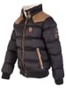 Geographical Norway Winterjacke in Schwarz