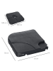 Outsunny Sonnenschirmständer in Schwarz 50L x 50B x 75H cm