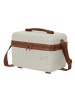 travelite Bali Beautycase 36 cm in weiss-cognac