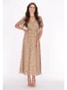 faina Women Dress in beige multicolor