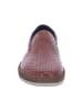 rieker Slipper Gelocht in braun