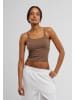 Urban Classics Urban Classics Tank-Tops in mocca brown