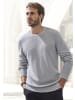 John Devin Strickpullover in hellgrau