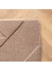 KADIMA DESIGN Teppich Kurzflor Waschbar Geometrisch  LAVAREDO Strapazierfähig in Beige