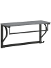 HOMCOM Wandgarderobe-70L x 25B x 35,4H cm-Grau
