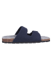 Giesswein Tieffußbett Pantolette MERINO SLIDES in blau
