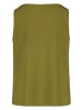 Zero  Blusentop mit Wasserfallausschnitt in Fir Green