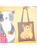 Mr. & Mrs. Panda Schultasche Corgie ohne Spruch in Braun Pastell