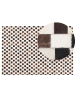 Beliani Patchwork KAYABEY in Braun/Beige - (W) 140 x (H) 1 x (L) 200 cm