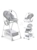 Hauck Hauck Sit N Relax 3in1 Hochstuhl - Farbe: Stretch Grey