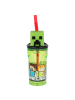 Minecraft Trinkbecher 3D Kinderbecher & Strohhalmbecher 360ml