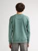 Petrol Industries Bedrucktes Rundhals-Sweatshirt Ranchero in Grün