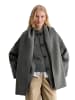 Marc O'Polo Capejacke mit abnehmbarem Schal relaxed in warm granite melange